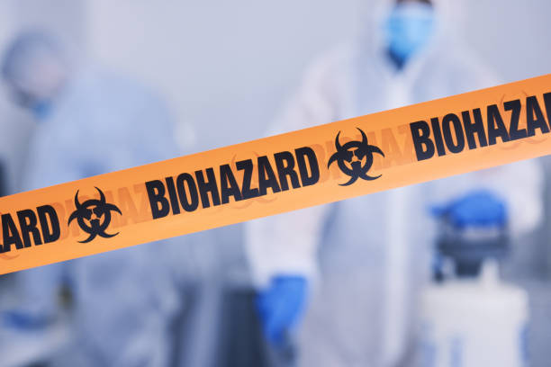 Professional Trauma Scene Cleanup technician working in Highland Lakes, NJ